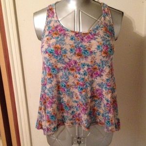 Crochet Racerback Tank Top S